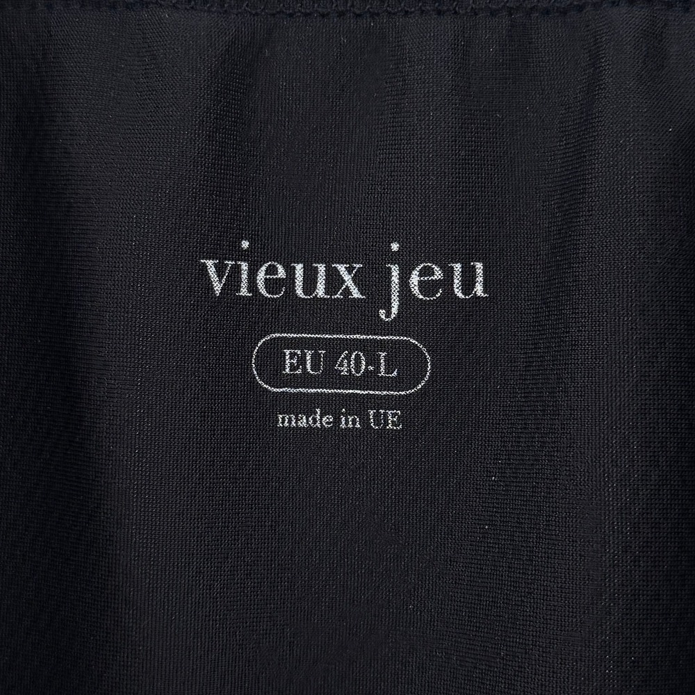 VIEUX JEU Giselle Skirt Women Large Black Athletic Sportswear Mini Skort - Picture 8 of 12